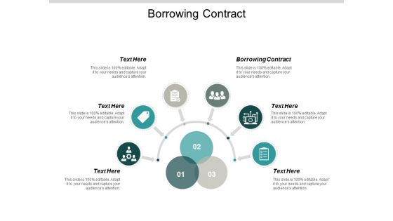 Borrowing Contract Ppt PowerPoint Presentation Model Slide Cpb