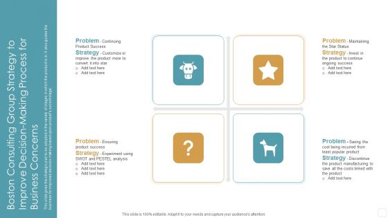 Boston Consulting Group Strategy To Improve Decision Making Process For Business Concerns Introduction PDF