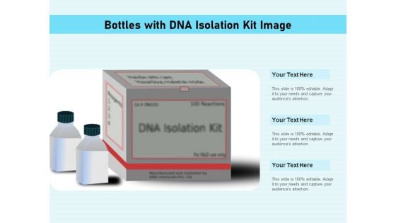 Bottles With DNA Isolation Kit Image Ppt PowerPoint Presentation Inspiration Example File PDF