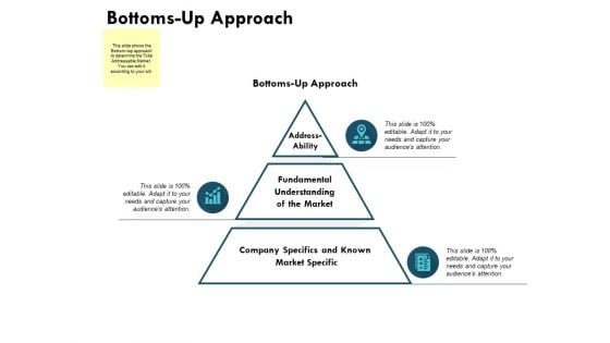 Bottoms Up Approach Ppt PowerPoint Presentation Gallery Layouts