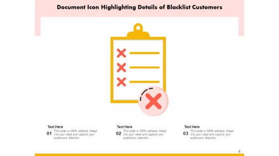 Boycott Bank Loan Payment Customer Icon Ppt PowerPoint Presentation Complete Deck