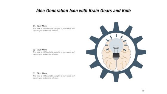 Brain With Gears Icon Technology Innovation Ppt PowerPoint Presentation Complete Deck