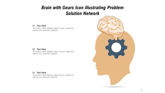 Brain With Gears Icon Technology Innovation Ppt PowerPoint Presentation Complete Deck