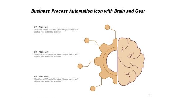 Brain With Gears Icon Technology Innovation Ppt PowerPoint Presentation Complete Deck