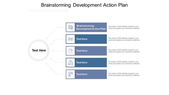 Brainstorming Development Action Plan Ppt PowerPoint Presentation Summary Background Cpb Pdf