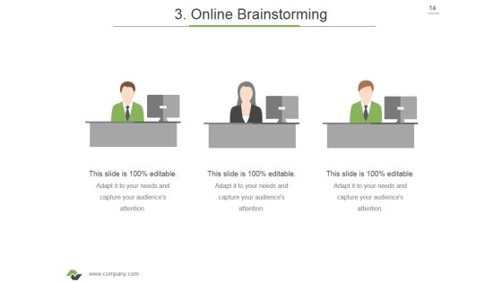 Brainstorming Techniques For New Product Development Ppt PowerPoint Presentation Complete Deck With Slides Slide14