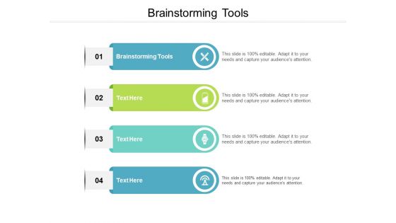 Brainstorming Tools Ppt PowerPoint Presentation Styles Graphics Example Cpb