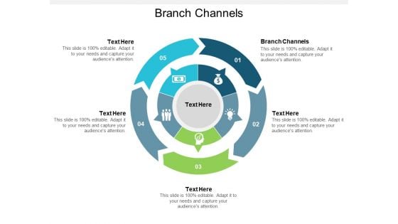 Branch Channels Ppt PowerPoint Presentation File Example Cpb