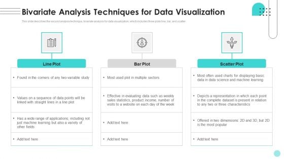 Branches For Visualization Research And Development Bivariate Analysis Techniques For Data Structure PDF