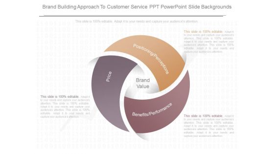 Brand Building Approach To Customer Service Ppt Powerpoint Slide Backgrounds