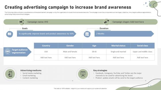 Brand Building Techniques Enhance Customer Engagement Loyalty Creating Advertising Campaign Rules PDF