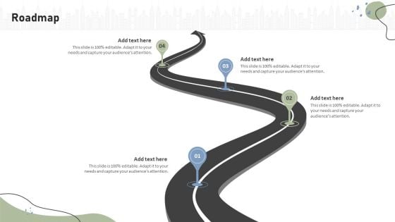 Brand Building Techniques Enhance Customer Engagement Loyalty Roadmap Template PDF