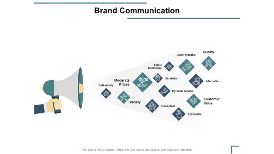 Brand Communication Ppt PowerPoint Presentation Styles Design Templates