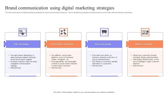 Brand Communication Using Digital Marketing Strategies Rules PDF