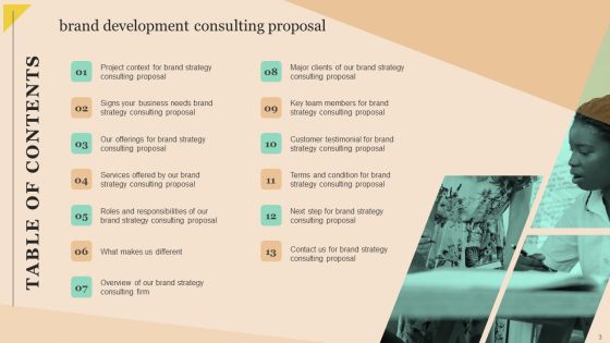 Brand Development Consulting Proposal Ppt PowerPoint Presentation Complete Deck With Slides Slide03