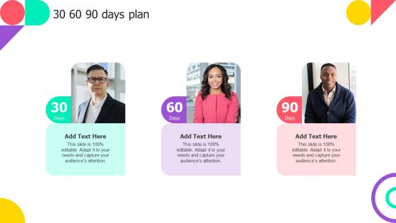 Brand Engagement Promotional Campaign Implementation 30 60 90 Days Plan Topics PDF