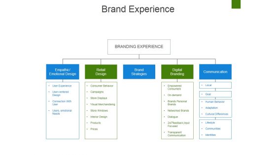 Brand Experience Ppt PowerPoint Presentation Infographic Template Samples