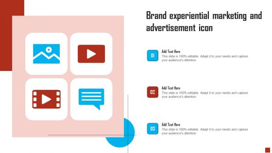 Brand Experiential Marketing And Advertisement Icon Template PDF