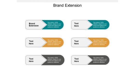 Brand Extension Ppt PowerPoint Presentation Model Deck Cpb