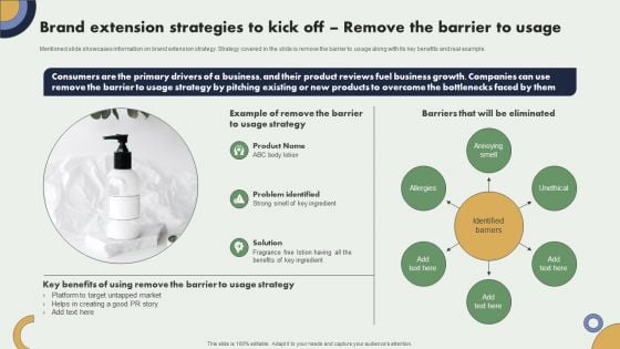 Brand Extension Strategies To Kick Off Remove The Barrier To Usage Brand Expansion Plan Microsoft PDF Brand Extension Strategies To Kick Off Remove The Barrier To Usage Brand Expansion Plan Microsoft PDF