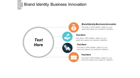 Brand Identity Business Innovation Ppt PowerPoint Presentation Inspiration Background Cpb