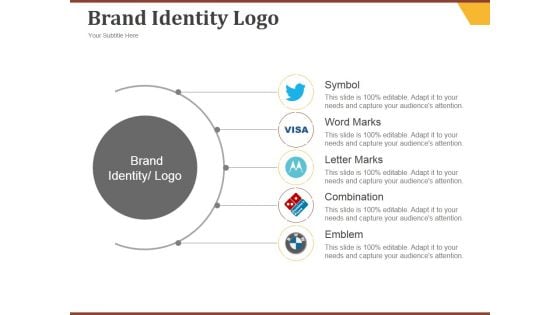 Brand Identity Logo Ppt PowerPoint Presentation Pictures Diagrams