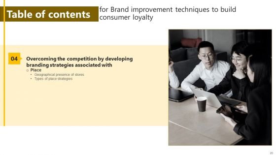 Brand Improvement Techniques To Build Consumer Loyalty Ppt PowerPoint Presentation Complete Deck With Slides