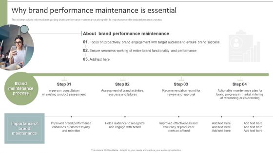 Brand Maintenance Toolkit Why Brand Performance Maintenance Is Essential Demonstration PDF