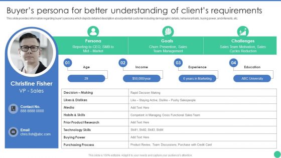 Brand Management To Enhance Buyers Persona For Better Understanding Of Clients Download PDF