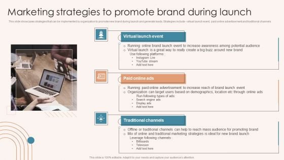 Brand Marketing Strategy Marketing Strategies To Promote Brand During Launch Diagrams PDF Brand Marketing Strategy Marketing Strategies To Promote Brand During Launch Diagrams PDF