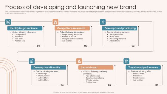 Brand Marketing Strategy Process Of Developing And Launching New Brand Introduction PDF Brand Marketing Strategy Process Of Developing And Launching New Brand Introduction PDF
