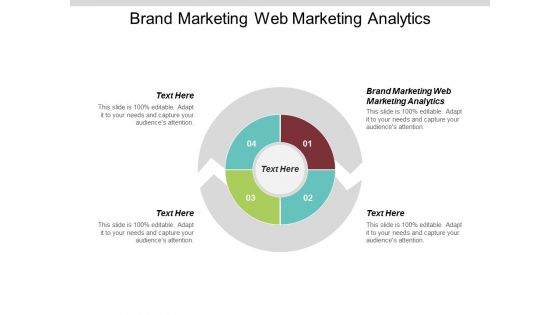 Brand Marketing Web Marketing Analytics Ppt Powerpoint Presentation Summary Outline Cpb