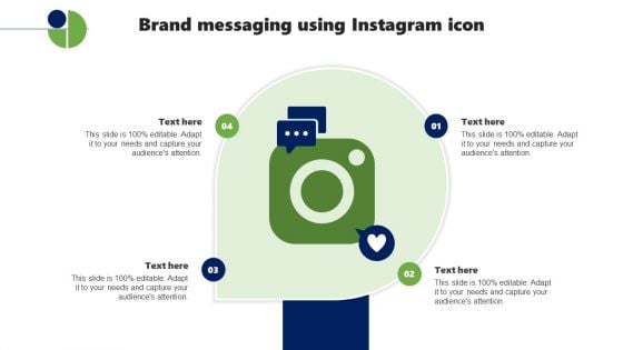 Brand Messaging Using Instagram Icon Pictures PDF