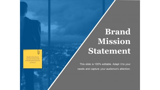 Brand Mission Statement Ppt PowerPoint Presentation Visual Aids Professional