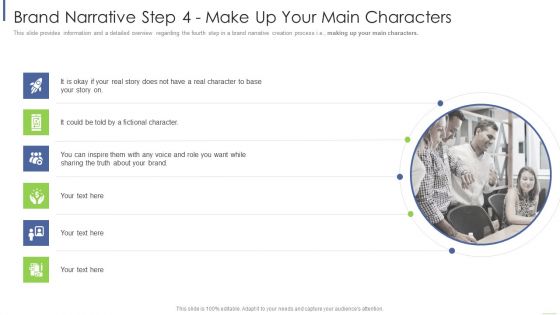 Brand Narrative Step 4 Make Up Your Main Characters Summary PDF