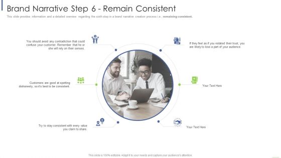 Brand Narrative Step 6 Remain Consistent Mockup PDF