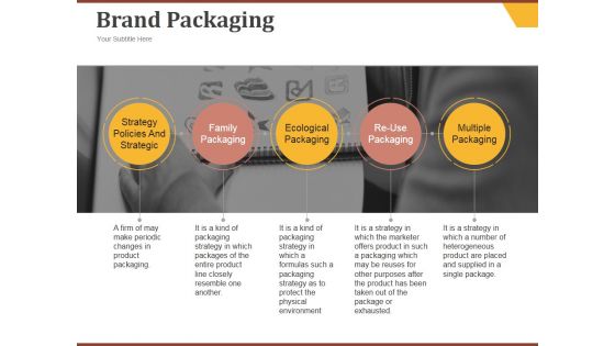 Brand Packaging Ppt PowerPoint Presentation Professional Slides