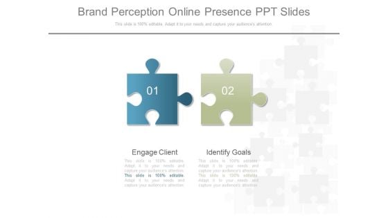 Brand Perception Online Presence Ppt Slides Show