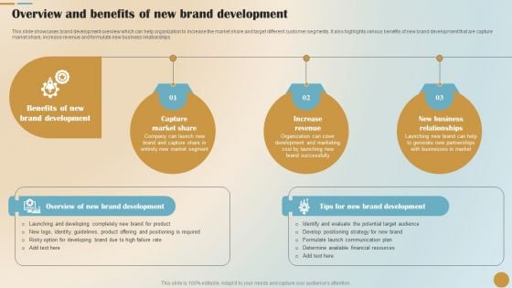 Brand Positioning And Launch Plan For Emerging Markets Overview And Benefits Of New Brand Structure PDF