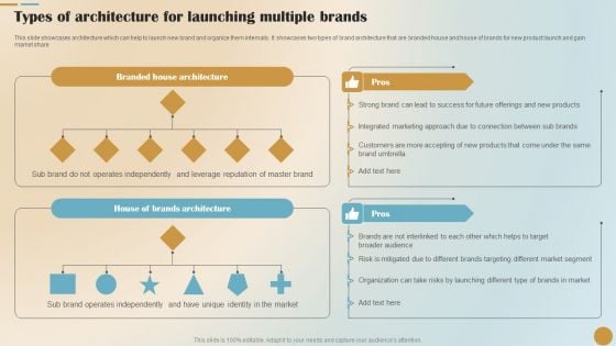 Brand Positioning And Launch Plan For Emerging Markets Types Of Architecture For Launching Demonstration PDF