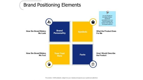 Brand Positioning Elements Ppt PowerPoint Presentation File Information