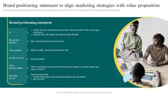Brand Positioning Statement To Align Marketing Strategies With Value Proposition Ideas PDF Brand Positioning Statement To Align Marketing Strategies With Value Proposition Ideas PDF