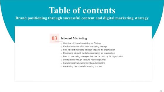 Brand Positioning Through Successful Content And Digital Marketing Strategy Complete Deck