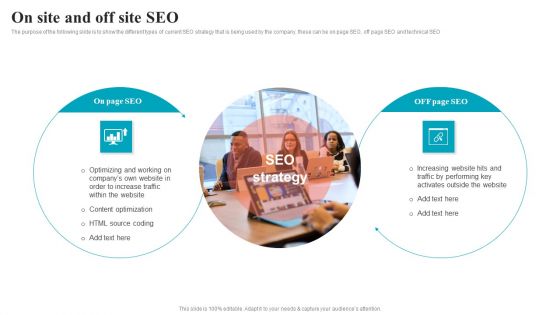 Brand Positioning Through Successful On Site And Off Site SEO Elements PDF