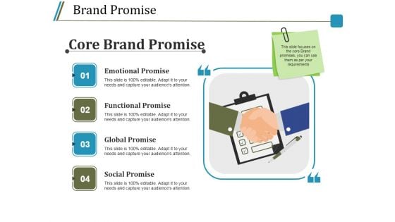 Brand Promise Ppt PowerPoint Presentation Outline Inspiration