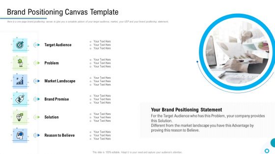 Brand Promotion And Management Plan Brand Positioning Canvas Template Slides PDF Brand Promotion And Management Plan Brand Positioning Canvas Template Slides PDF
