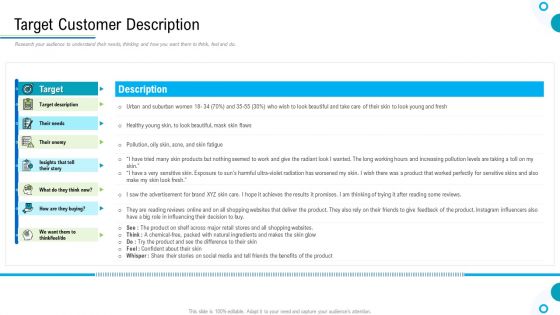 Brand Promotion And Management Plan Target Customer Description Ppt Outline Outfit PDF Brand Promotion And Management Plan Target Customer Description Ppt Outline Outfit PDF