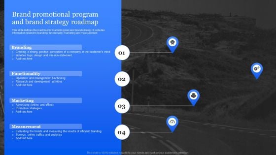 Brand Promotional Program And Brand Strategy Roadmap Themes PDF Brand Promotional Program And Brand Strategy Roadmap Themes PDF