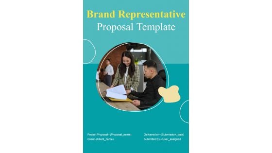 Brand Representative Proposal Template Example Document Report Doc Pdf Ppt Brand Representative Proposal Template Example Document Report Doc Pdf Ppt