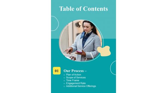 Brand Representative Proposal Template Template Table Of Contents One Pager Sample Example Document Brand Representative Proposal Template Template Table Of Contents One Pager Sample Example Document